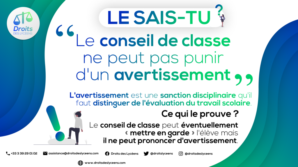 Conseil De Classe DROITS DES LYCEENS Conseil De Classe DROITS DES LYCEENS